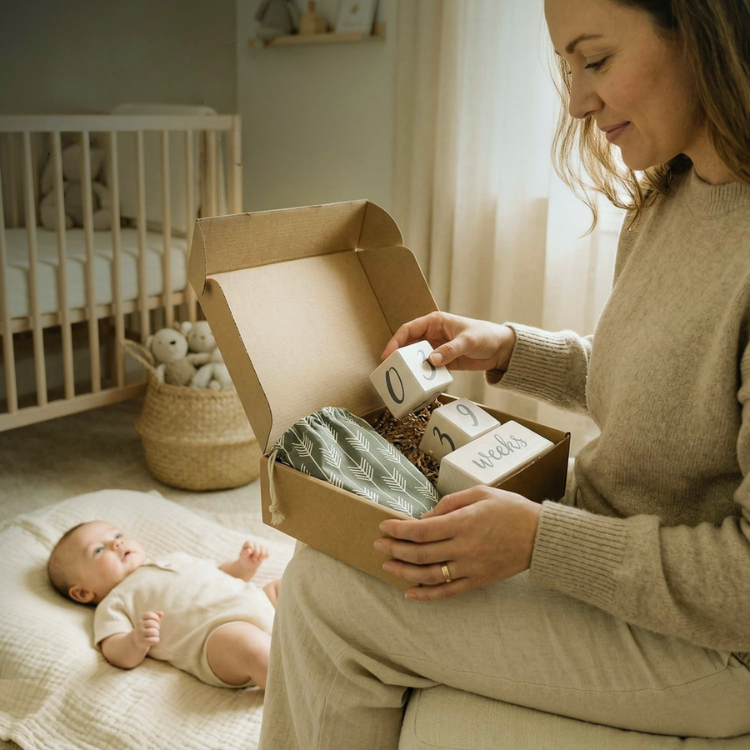 Best Milestone Blocks for Baby: Pondering Pine Wooden Review