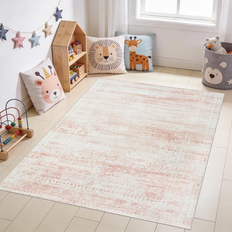 Decorating with Retro Area Rug: The Perfect Boho Baby Rugs for Nursery