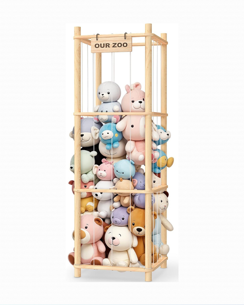 Woodure's Stuffed Animal Storage Review: A Great Way to Keep Toys Neatly Organized